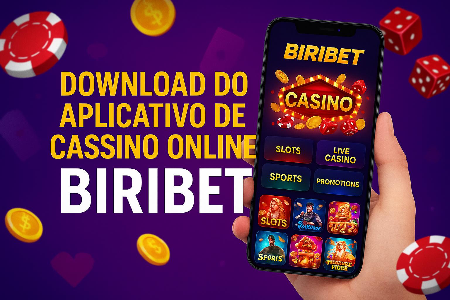 Baixar o BIRIBET Cassino App