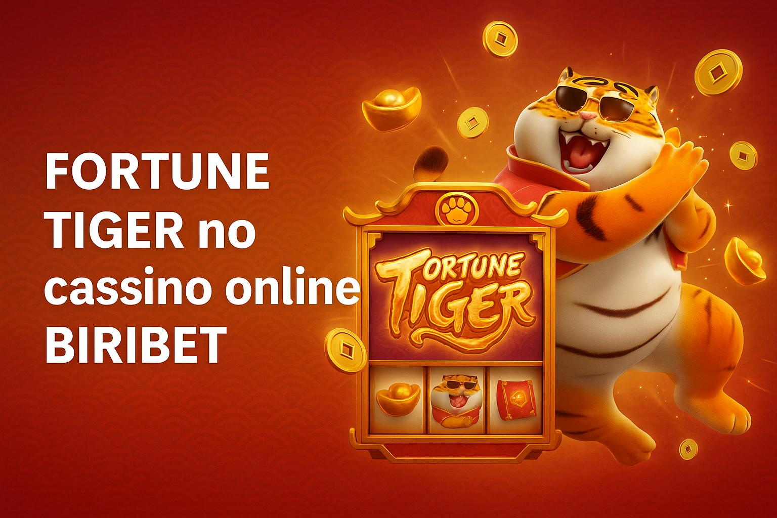 Fortune Tiger é um jogo imperdível no BIRIBET Casino